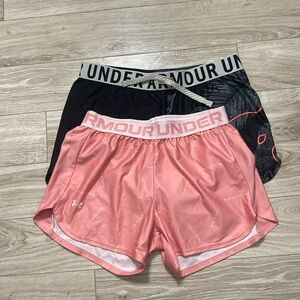 Bundle of two Under Armour athletic shorts